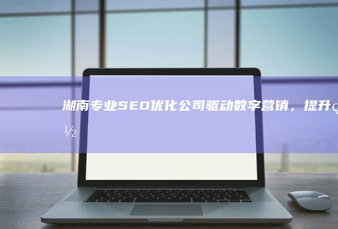 湖南专业SEO优化公司：驱动数字营销，提升网站排名